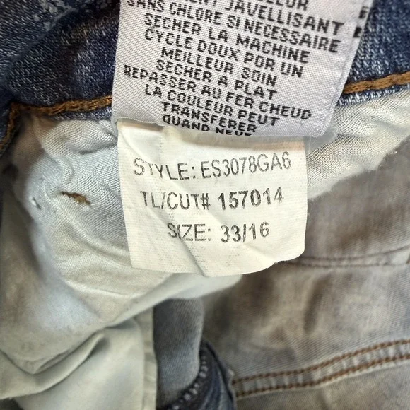 STS Blue Rolled Denim Shorts Women's Size 16 (33 Waist) - Picture 6 of 9